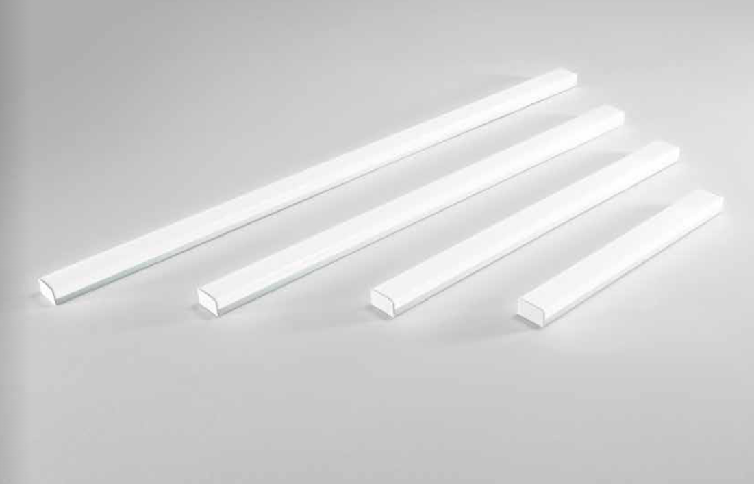 Barra LED sottopensile lineare forma squadrata con struttura e diffusore in PC IP20 varie misure CCT REGGY Barra LED sottopensile lineare forma squadrata con struttura e diffusore in PC IP20 varie misure CCT REGGY